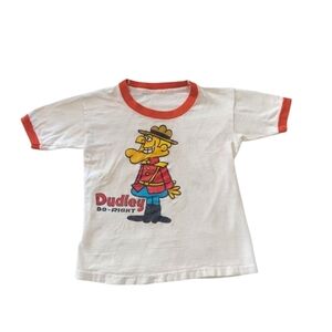 True Vintage Dudley Do-Right Kids Short Sleeve T-Shirt
